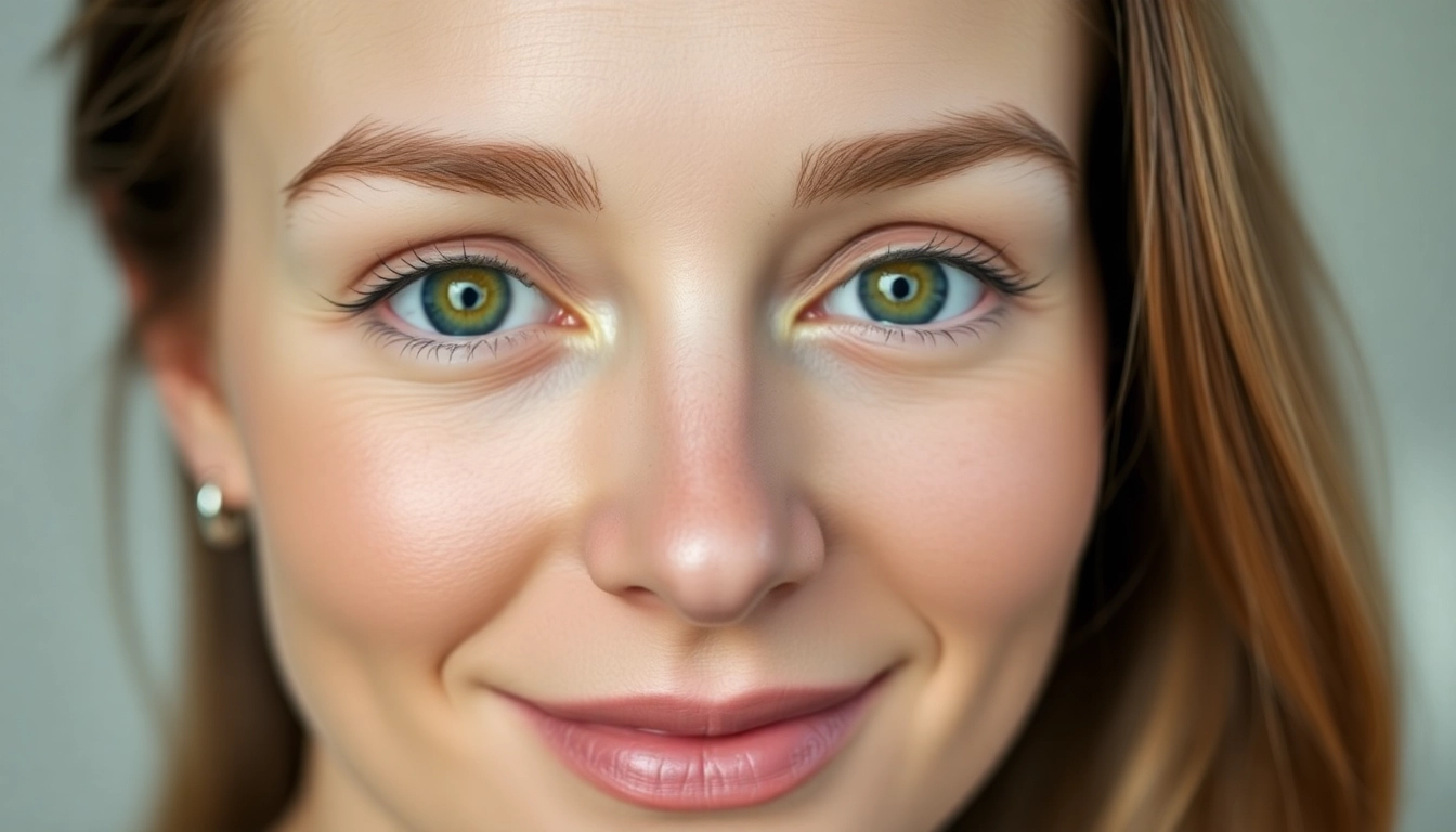 Expert Oberlidstraffung Zürich improving eye appearance with a focused, natural surgical scene displaying precise technique and healthy skin.